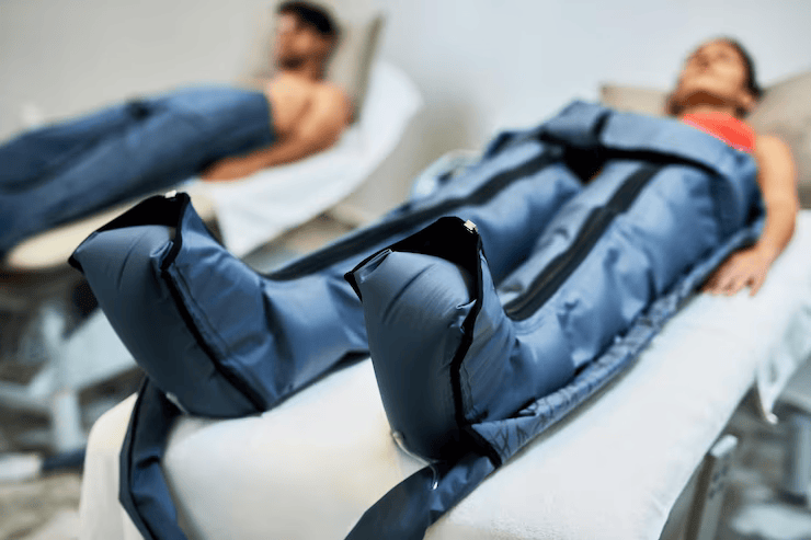 Lymphatic drainage machines